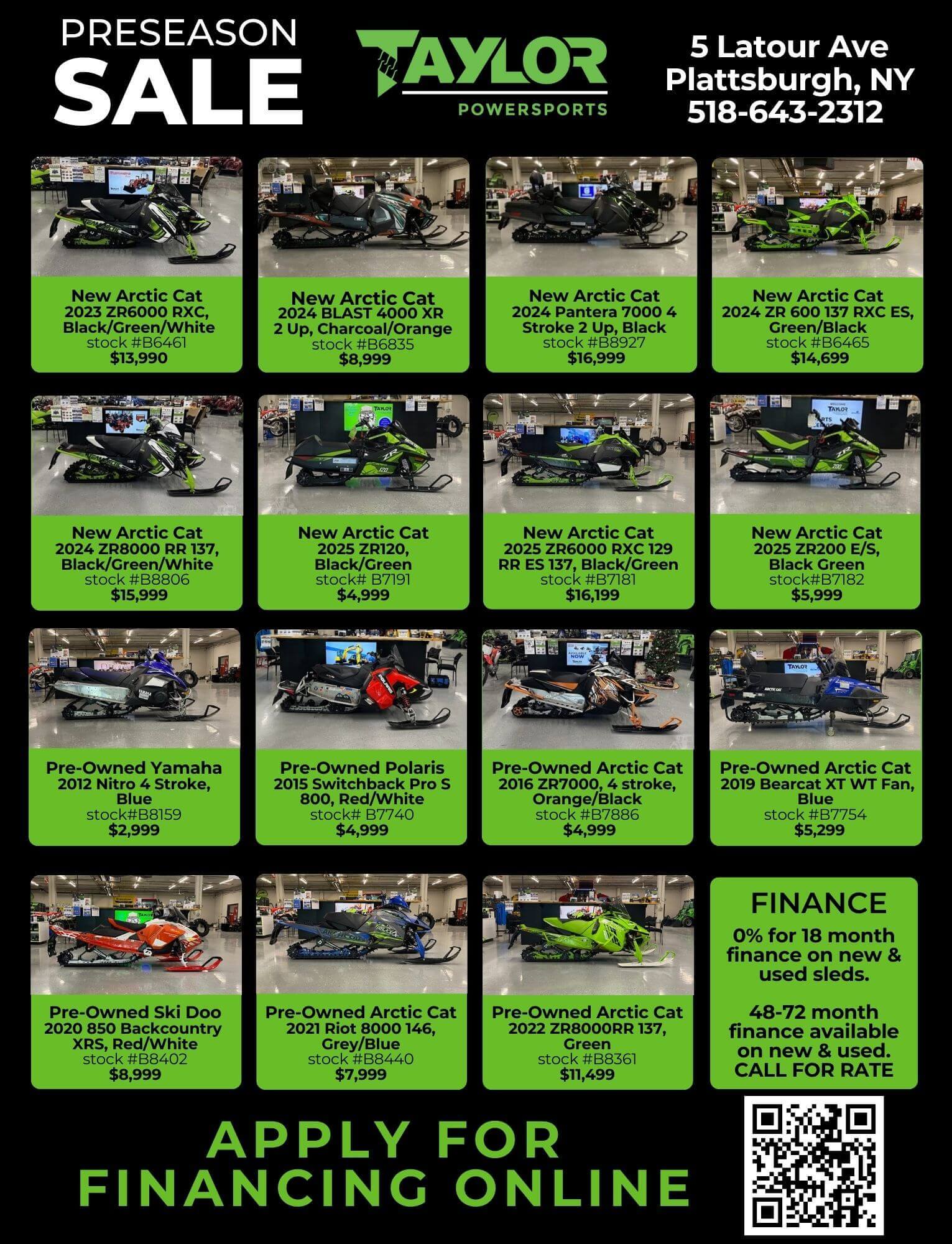 Preseason Sale Fall 2024