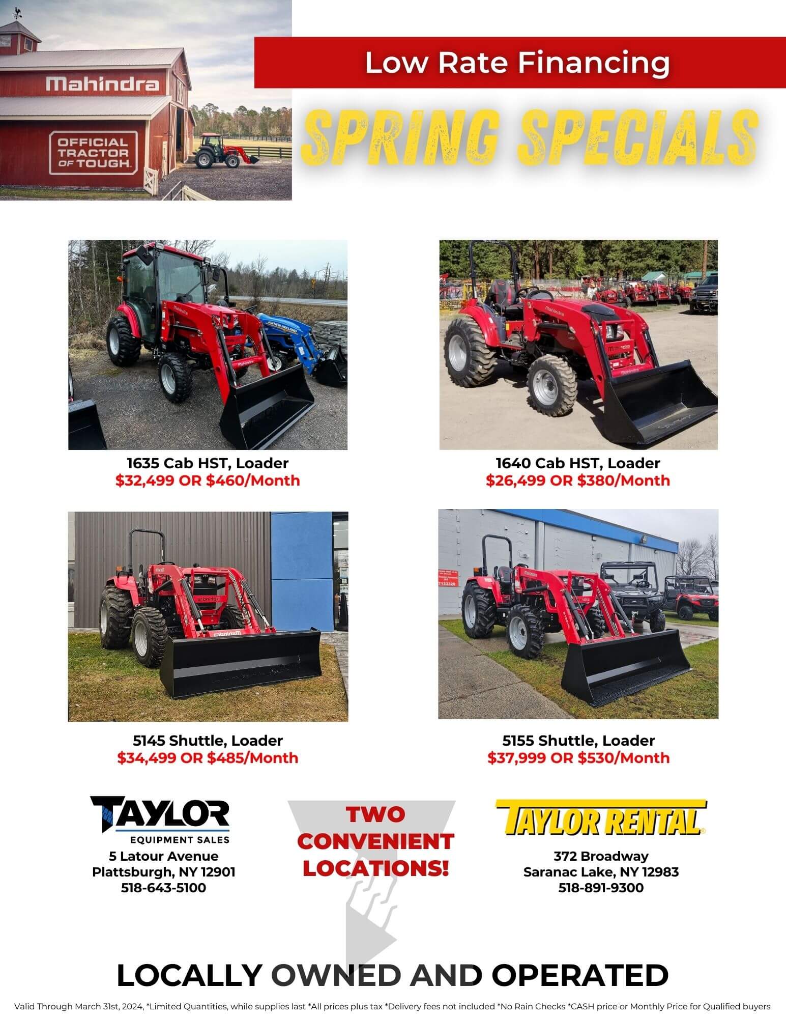 News & Deals | Taylor Equipment Sales & Powersports | Plattsburgh, NY | New  Holland Dealer