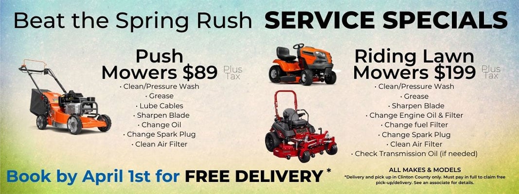 2024 Spring Service Specials